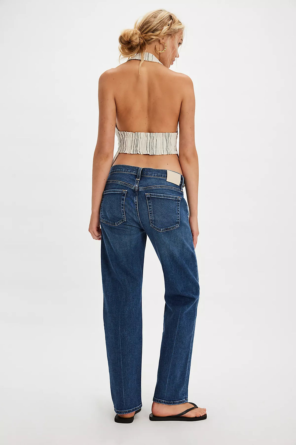 Citizens of Humanity Anissa Low-Rise Straight Leg Jeans