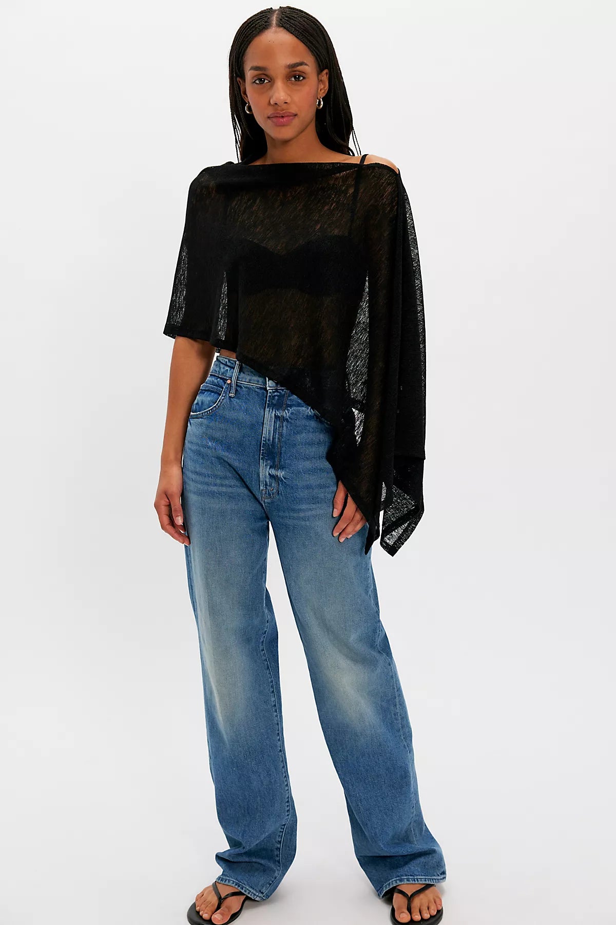 MOTHER High-Waisted Tunnel Vision Sneak Jeans