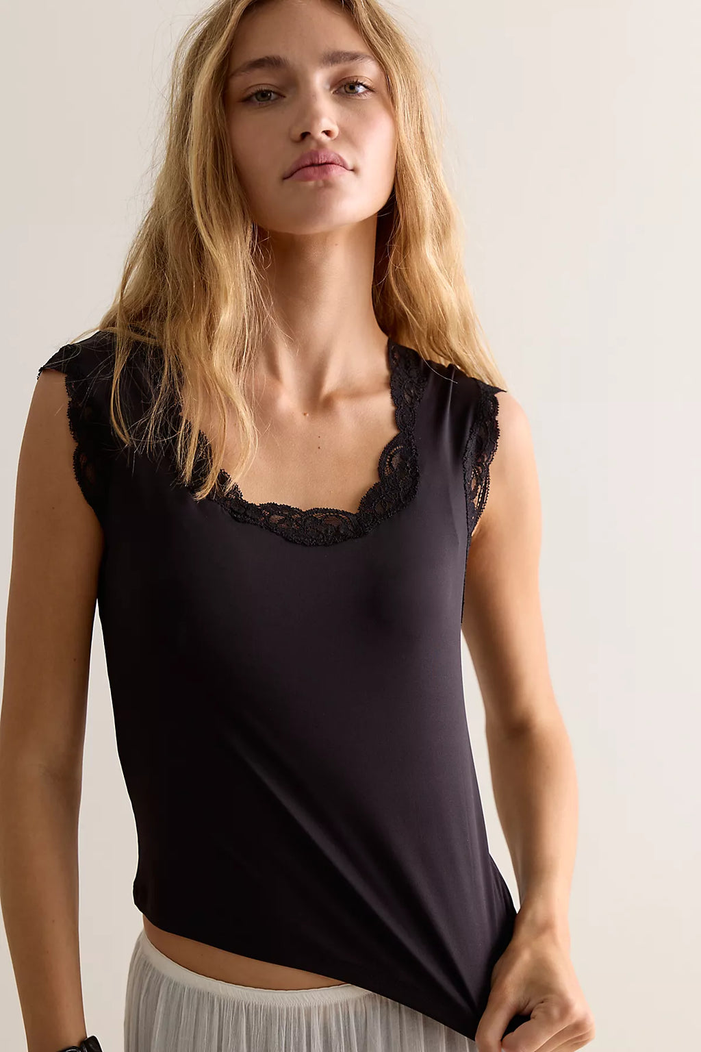 Only Hearts Delicious With Lace Tee