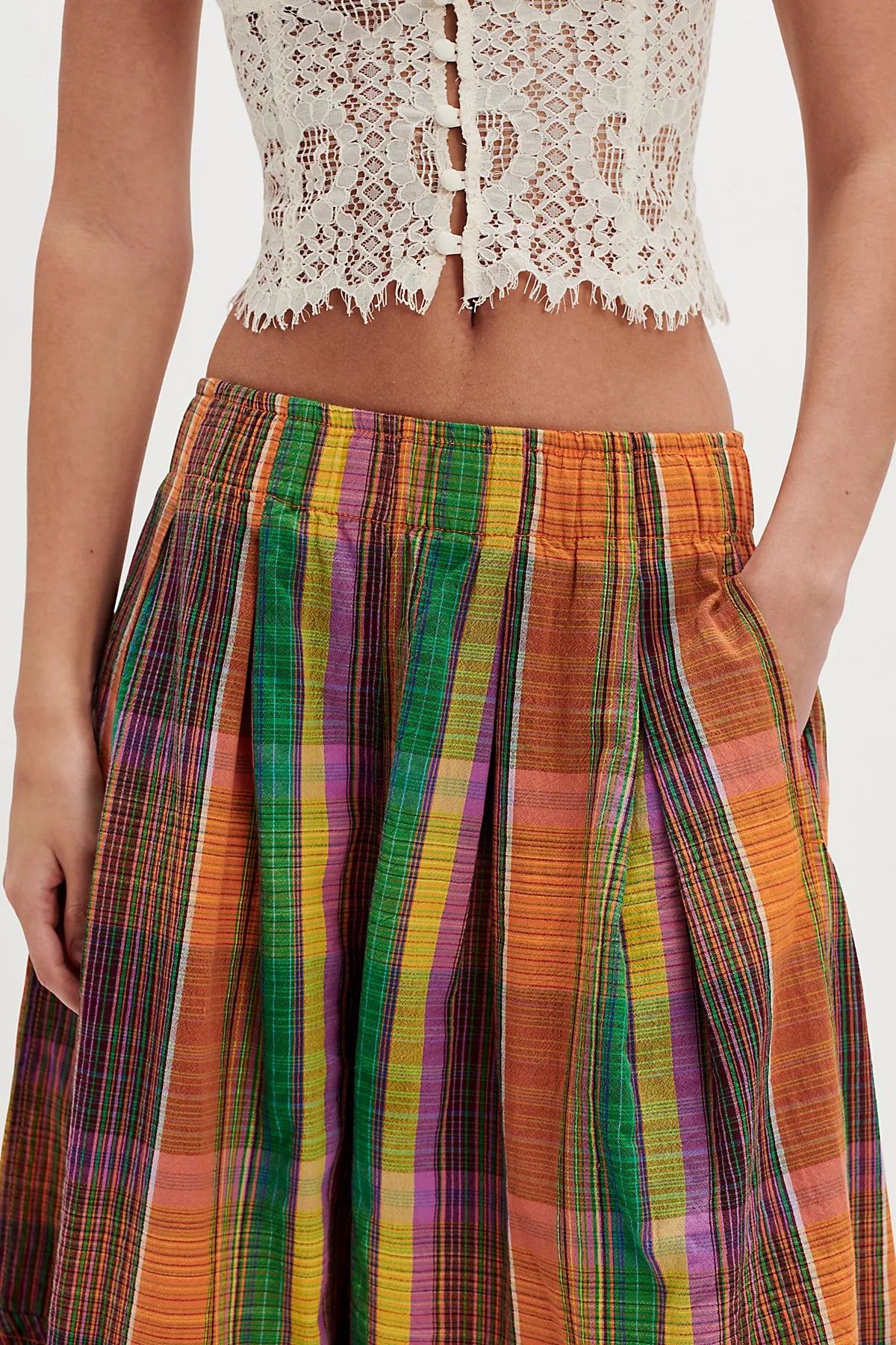Ivy Pull-On Culotte Pants