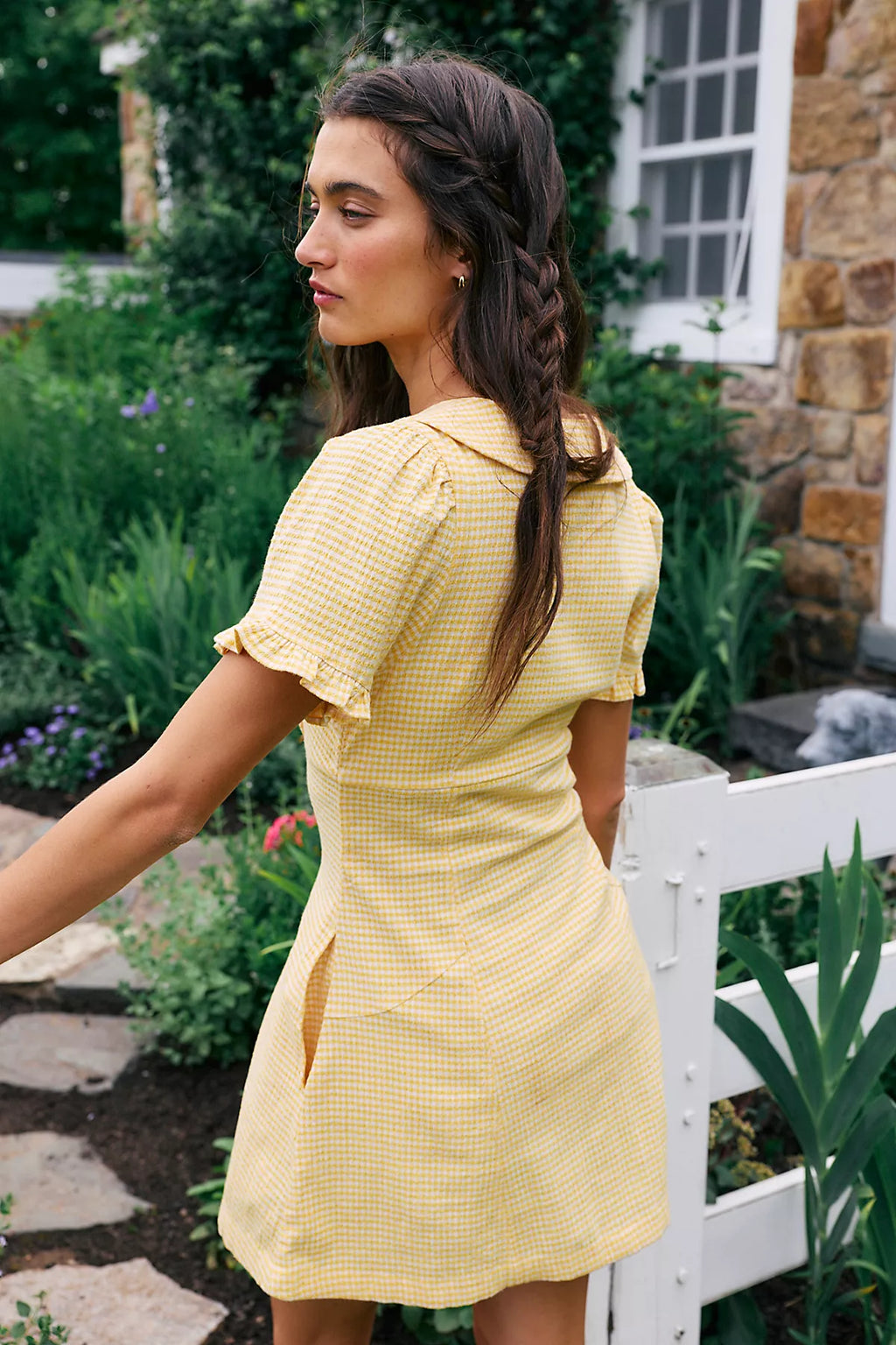 Corrine Button Down Mini Dress
