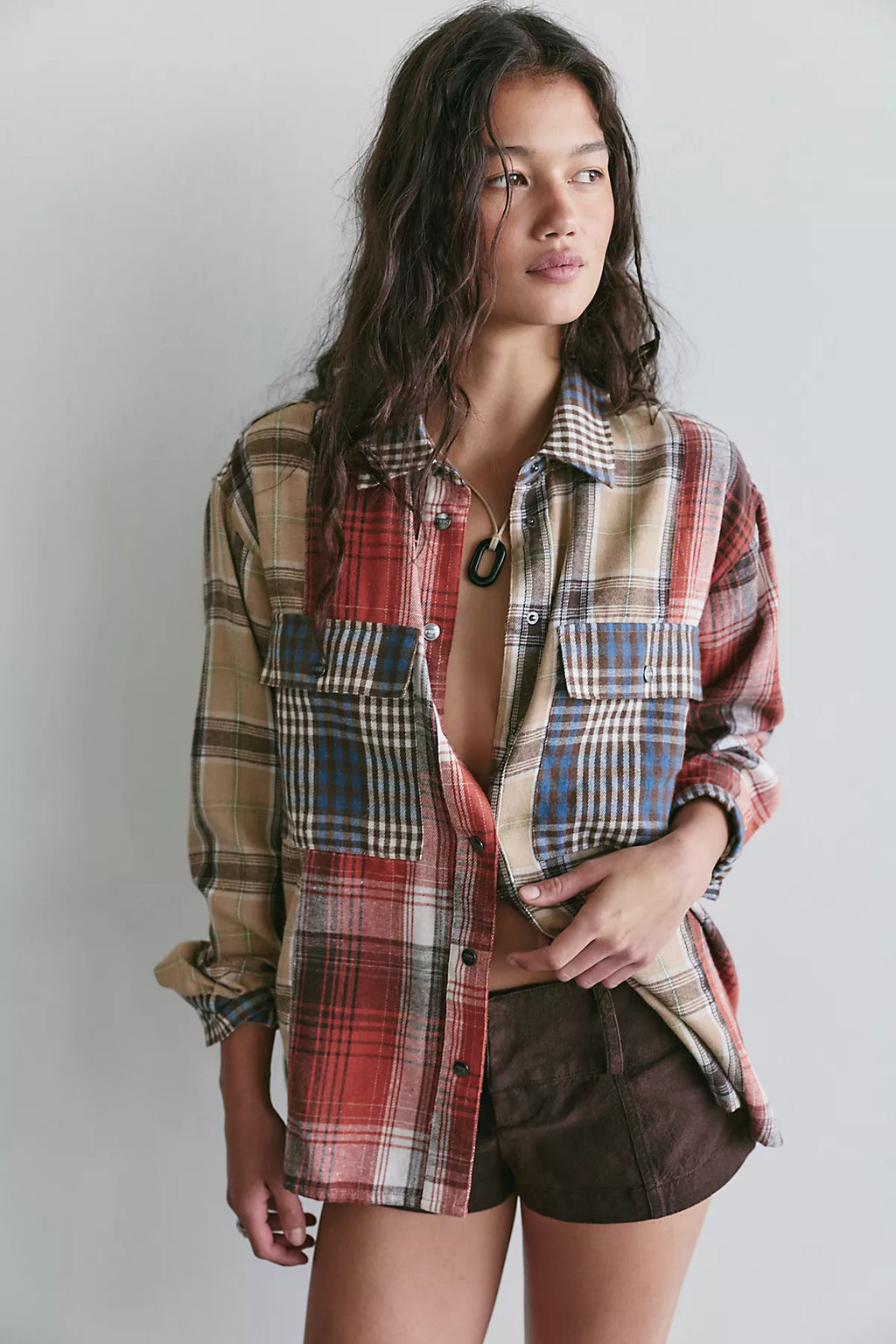OneTeaspoon Essential Patchwork Flannel