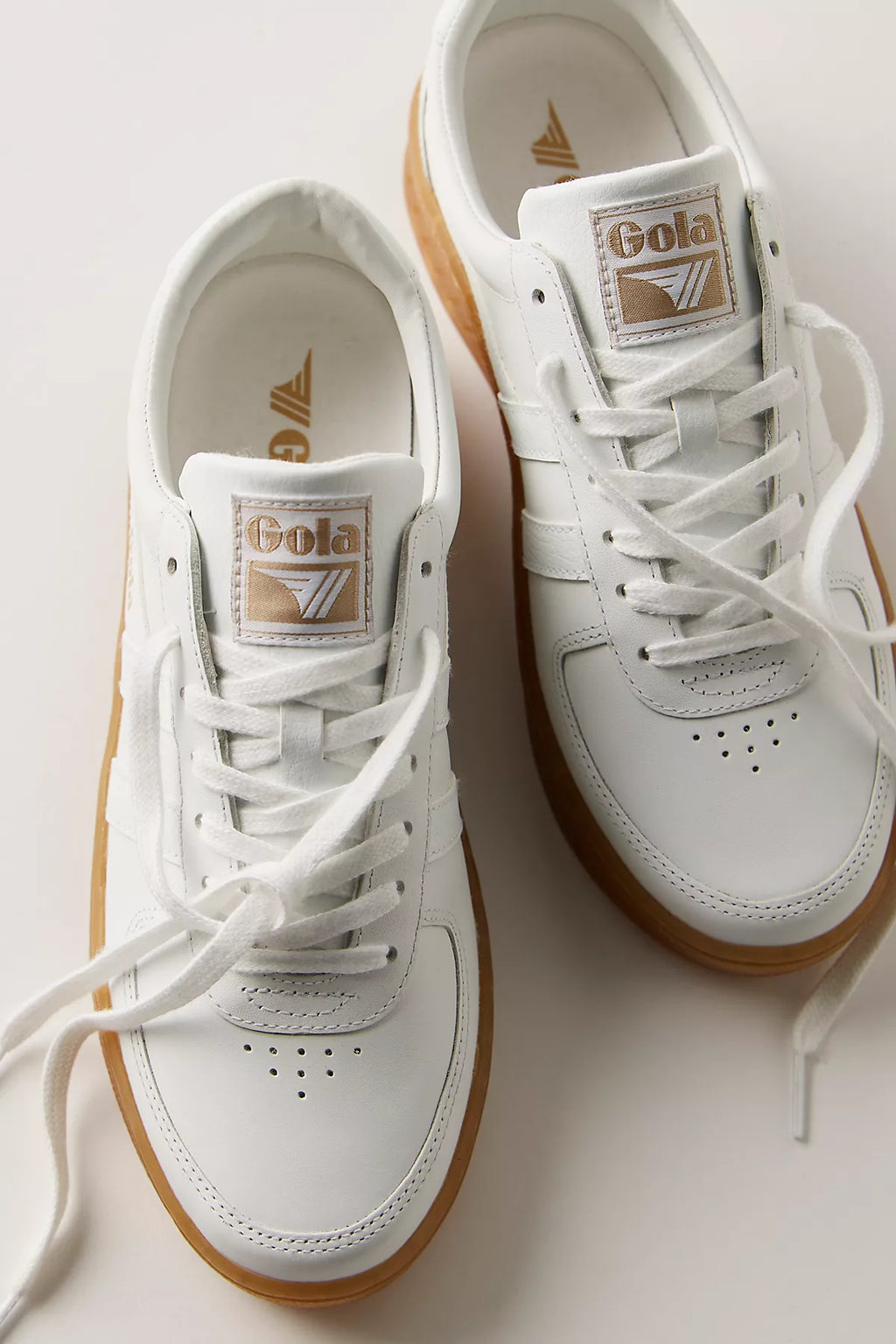 Gola Grandslam Leather Sneakers