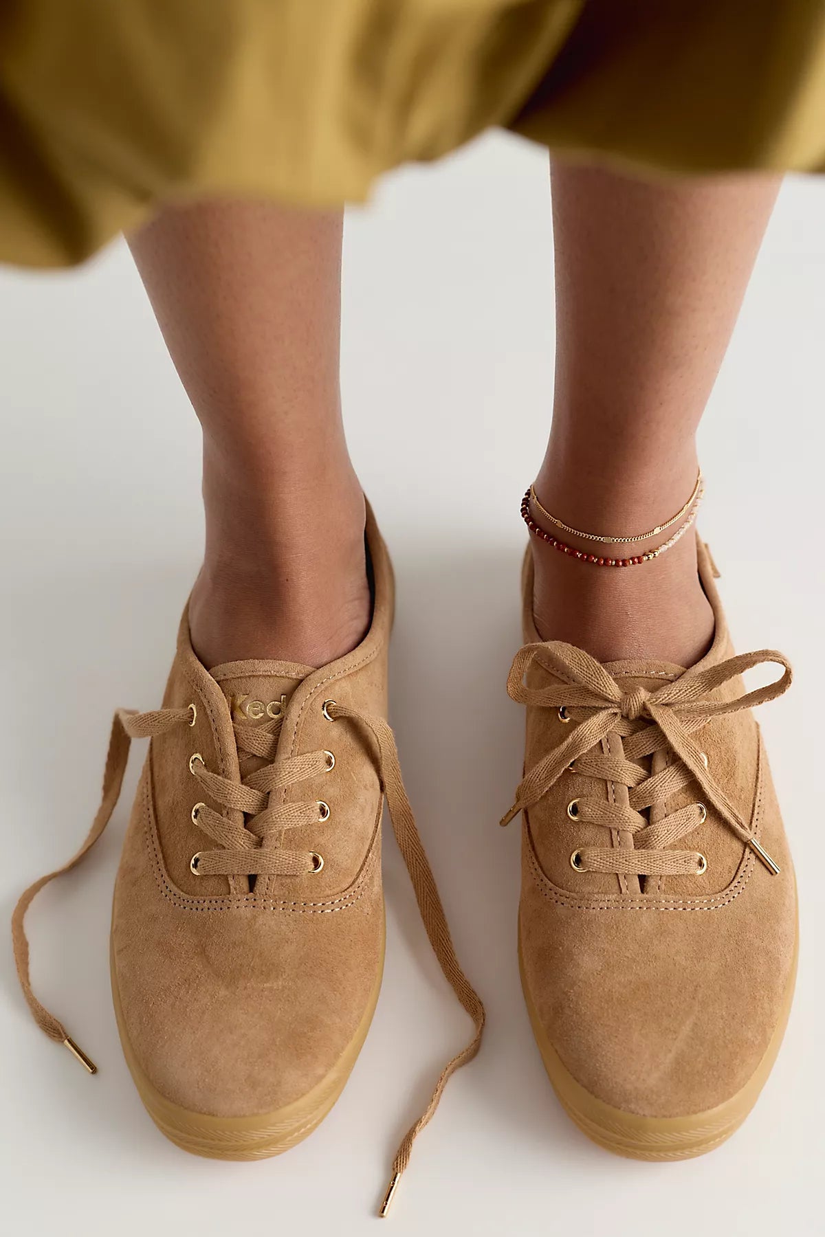 Keds Champion Luxe Suede Lace-Up Sneakers