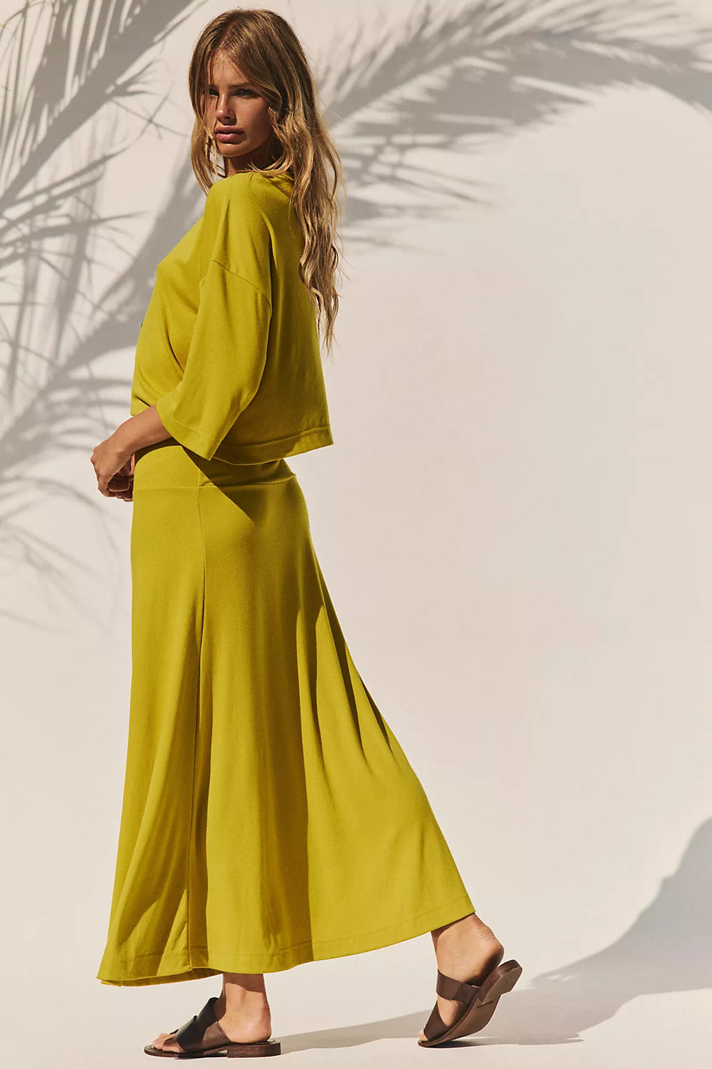 Good Feels Maple Midi Dress