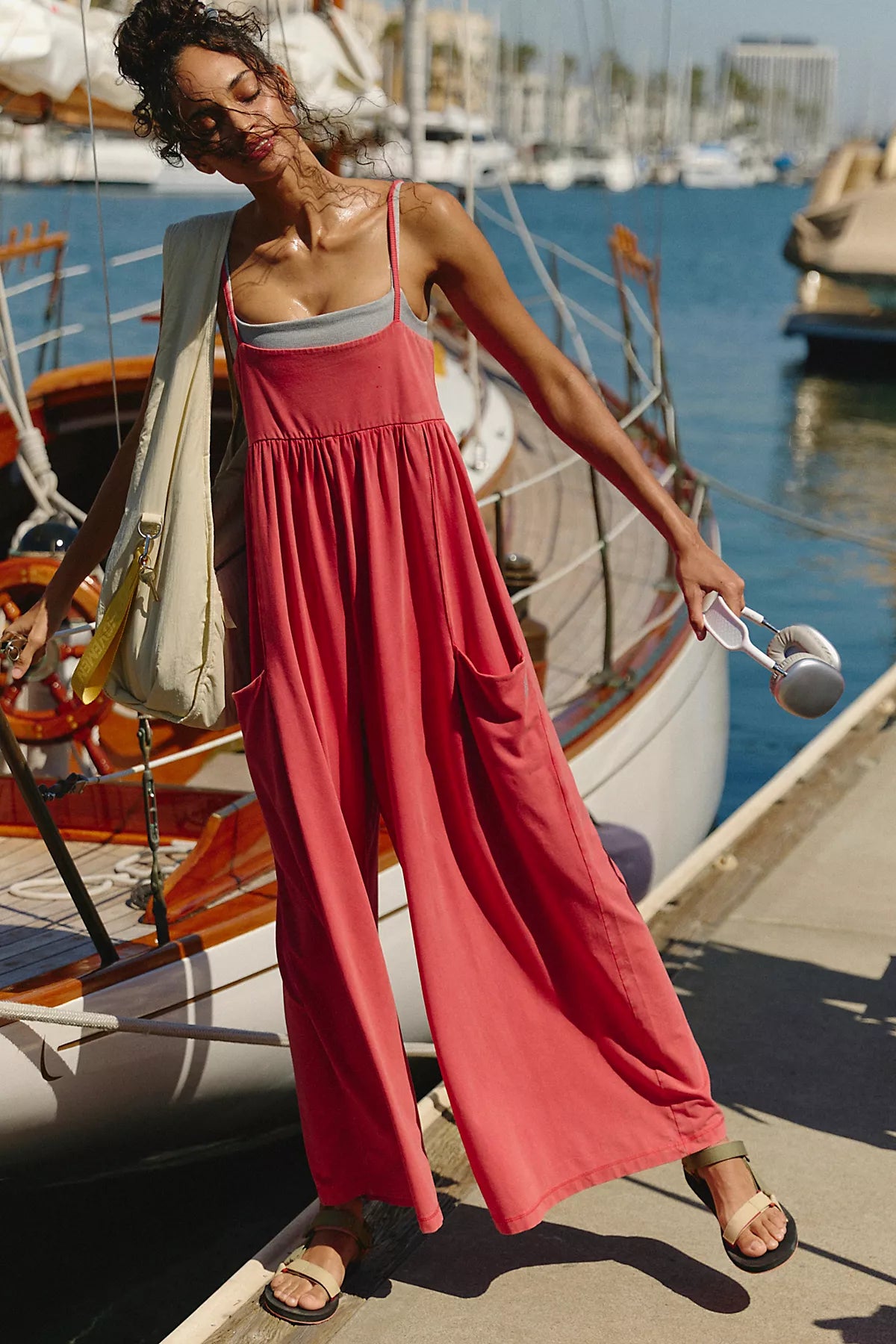 Hot Shot Strappy Onesie