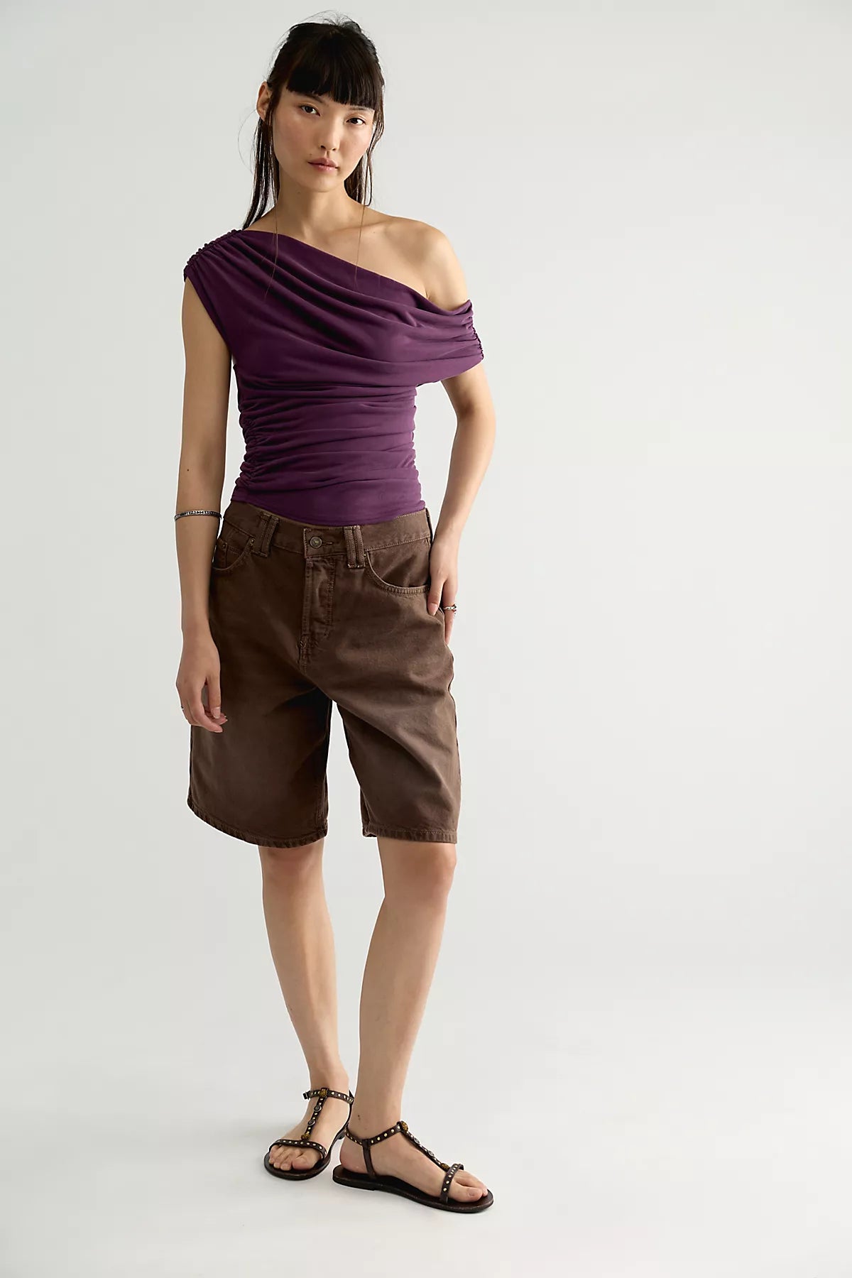 Modern Muse One-Shoulder Top