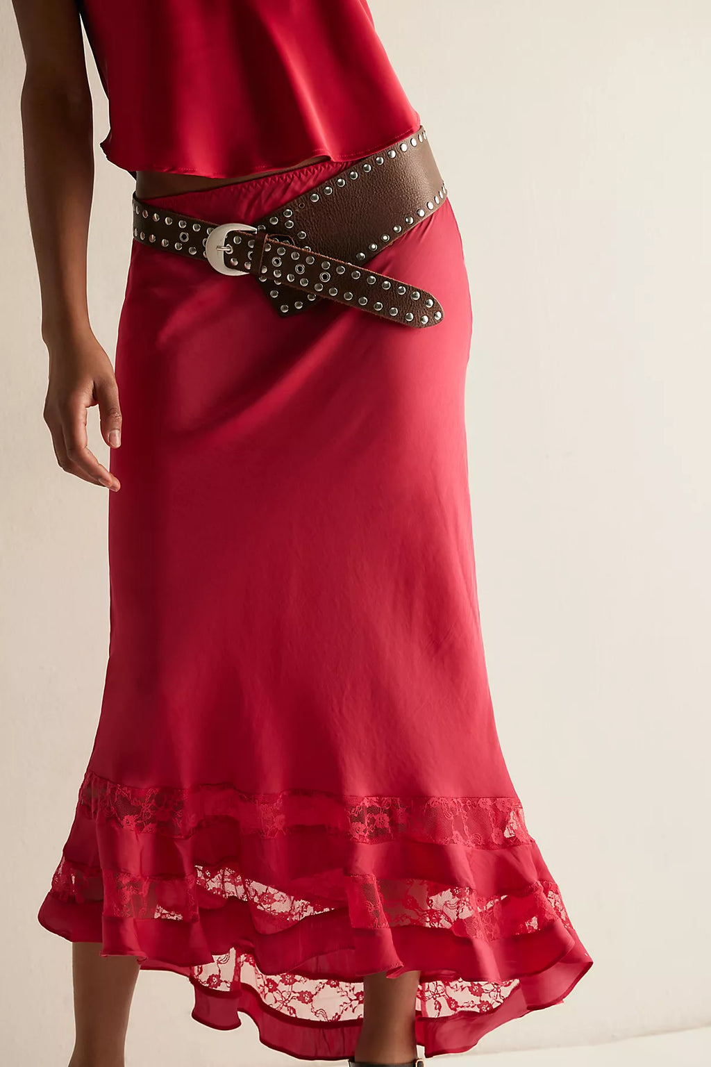 Long Lost Lover Maxi Slip Skirt