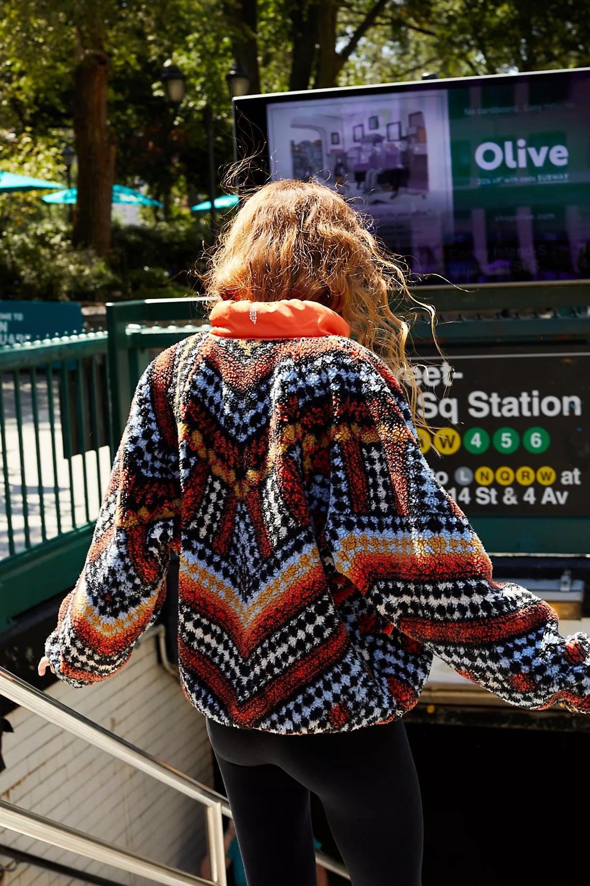 Hit The Slopes Printed Fleece Jacket