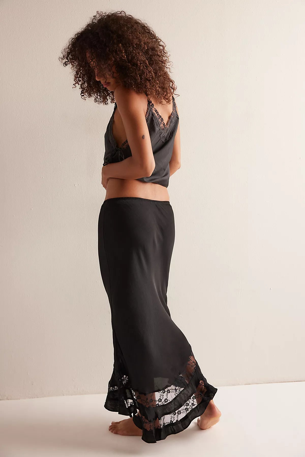 Long Lost Lover Maxi Slip Skirt
