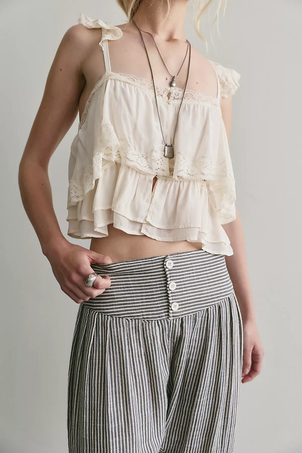 Carmen Tapered Pull-On Harem Pants