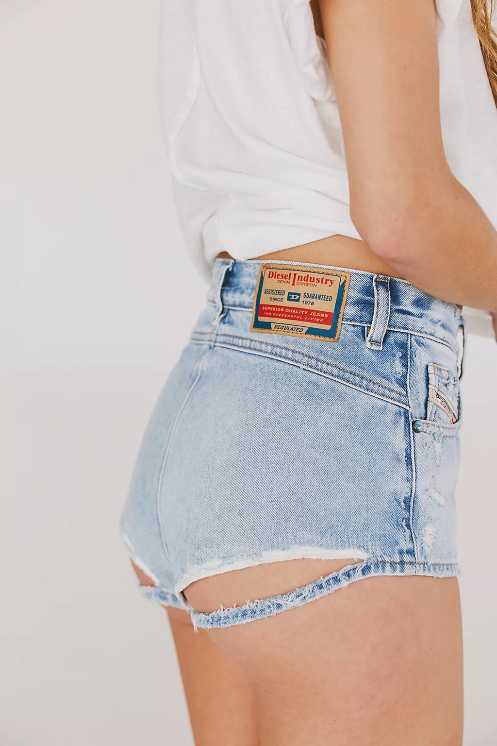 Diesel De-Lunar Denim Shorts