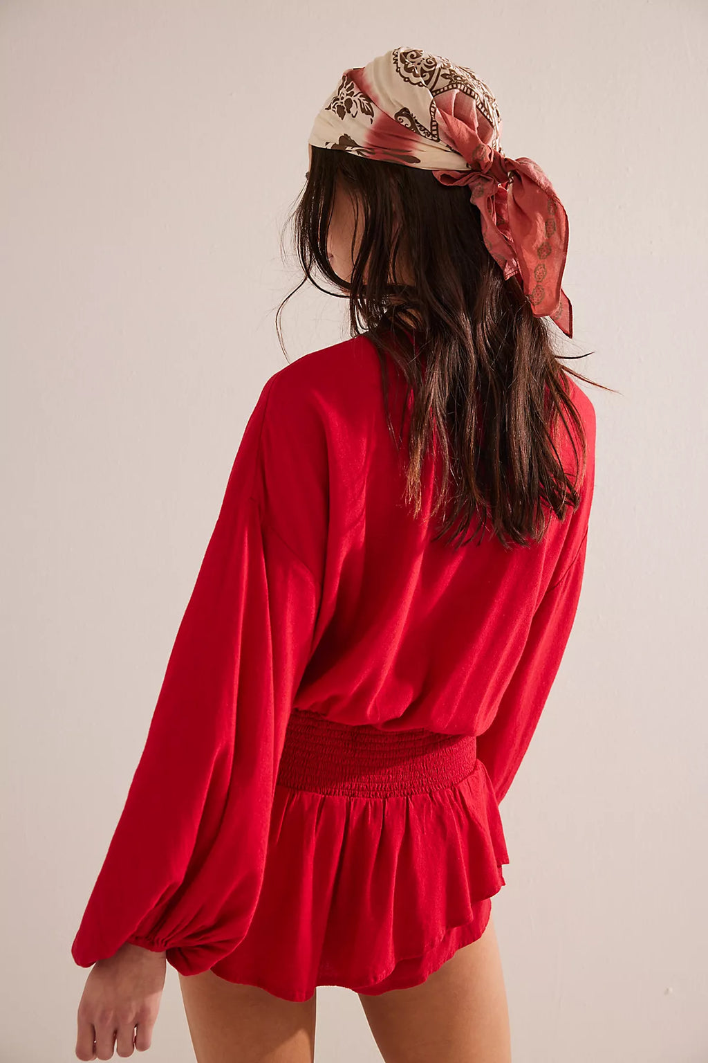Carson Drop-Waist Romper