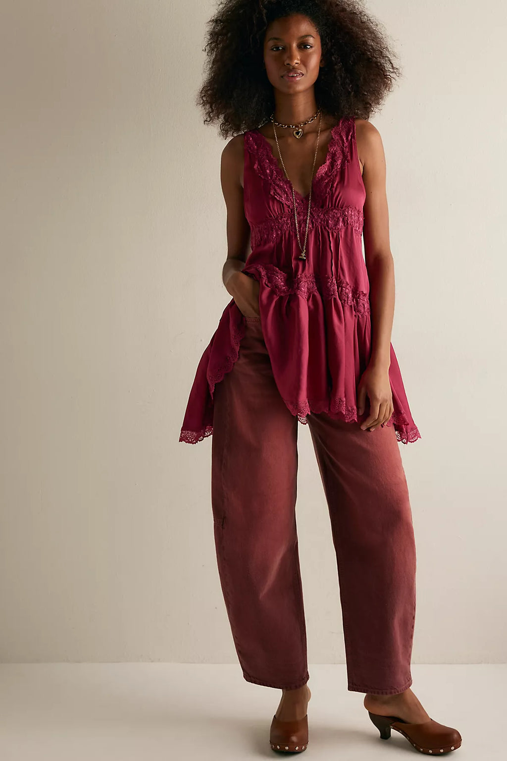 In This Groove Mini Slip Dress