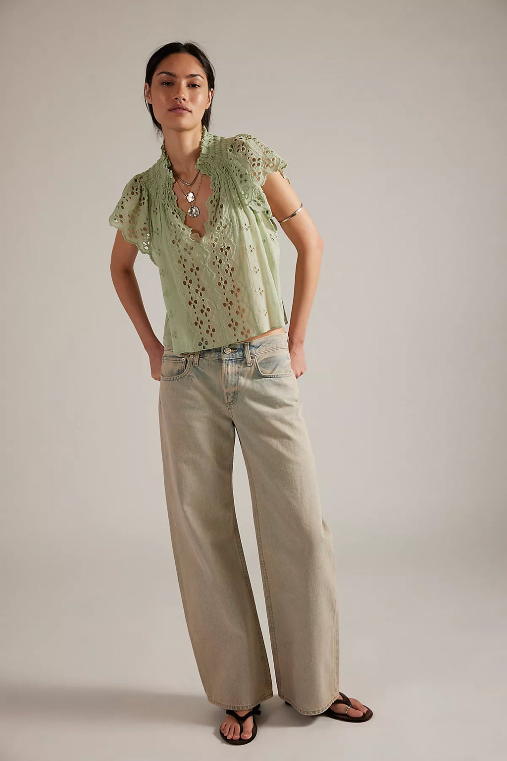 Citizens of Humanity Exclusive Nora Trouser Leg Jeans