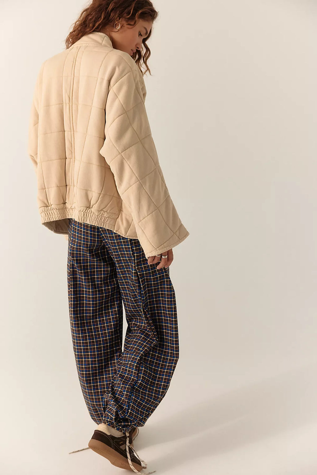 Dolman Quilted Knit Jacket