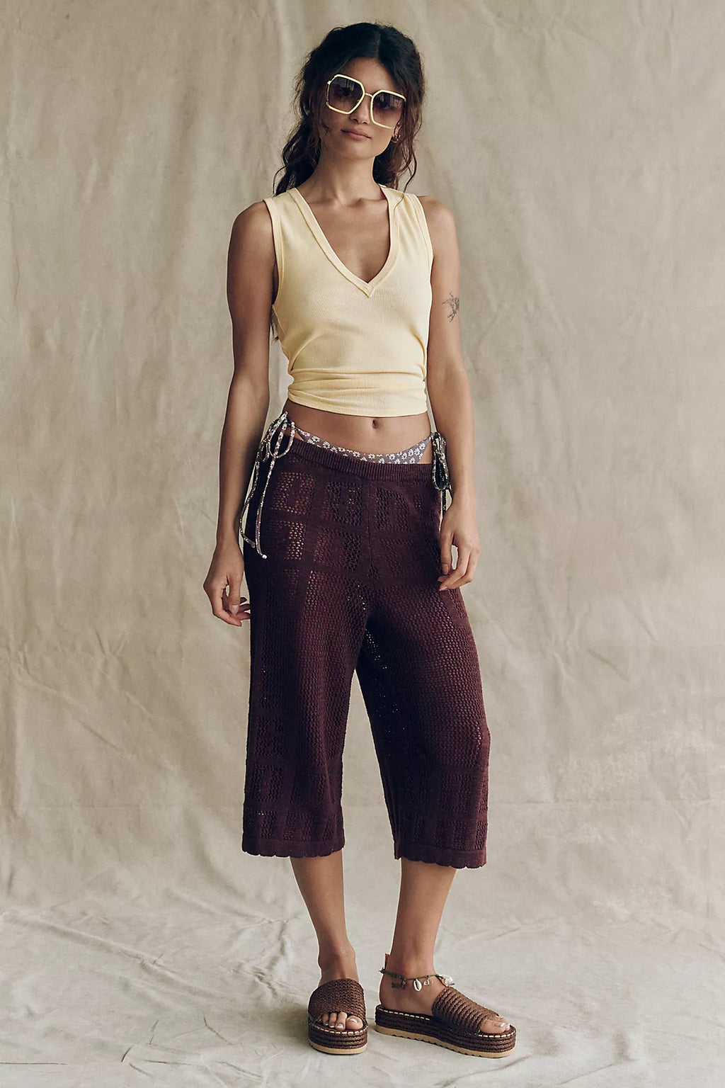 Corbyn Fauxchet Capris