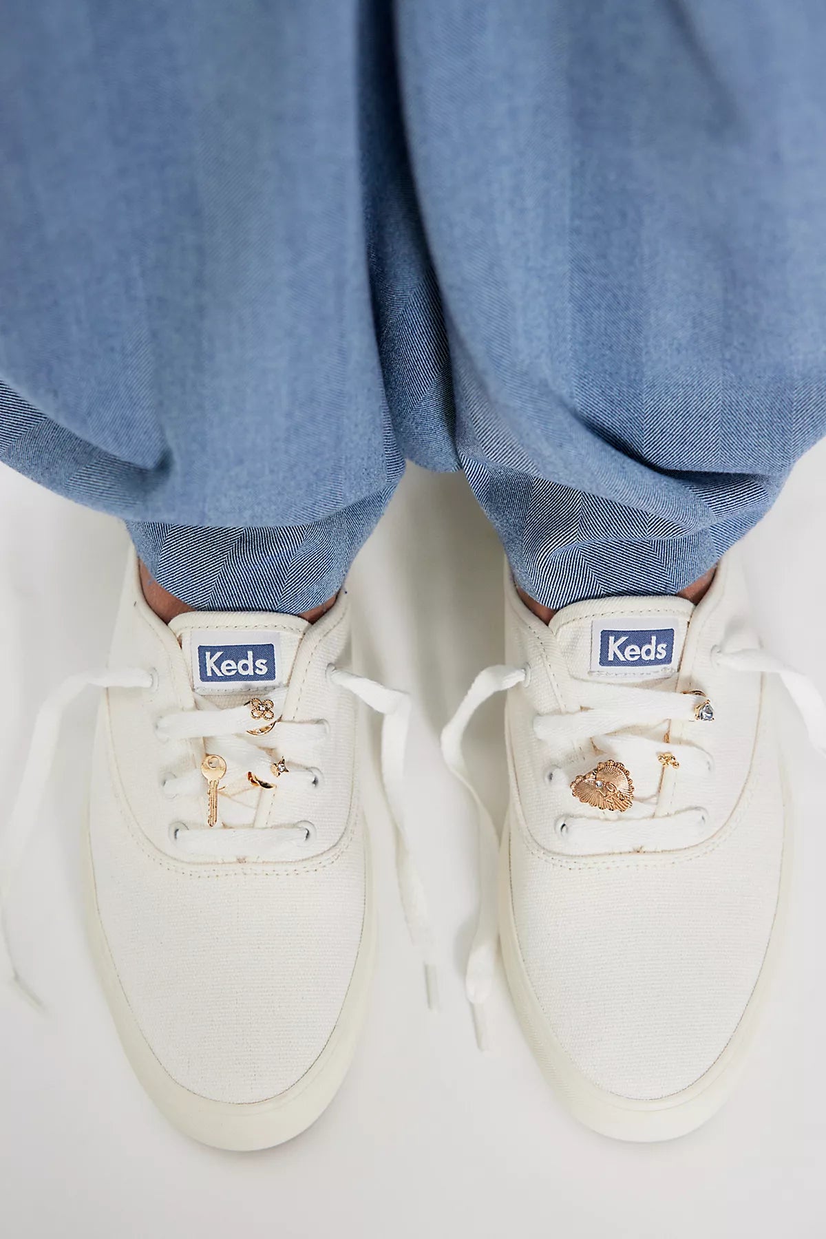 Keds Champion Gender-Neutral Canvas Lace-Up Sneakers