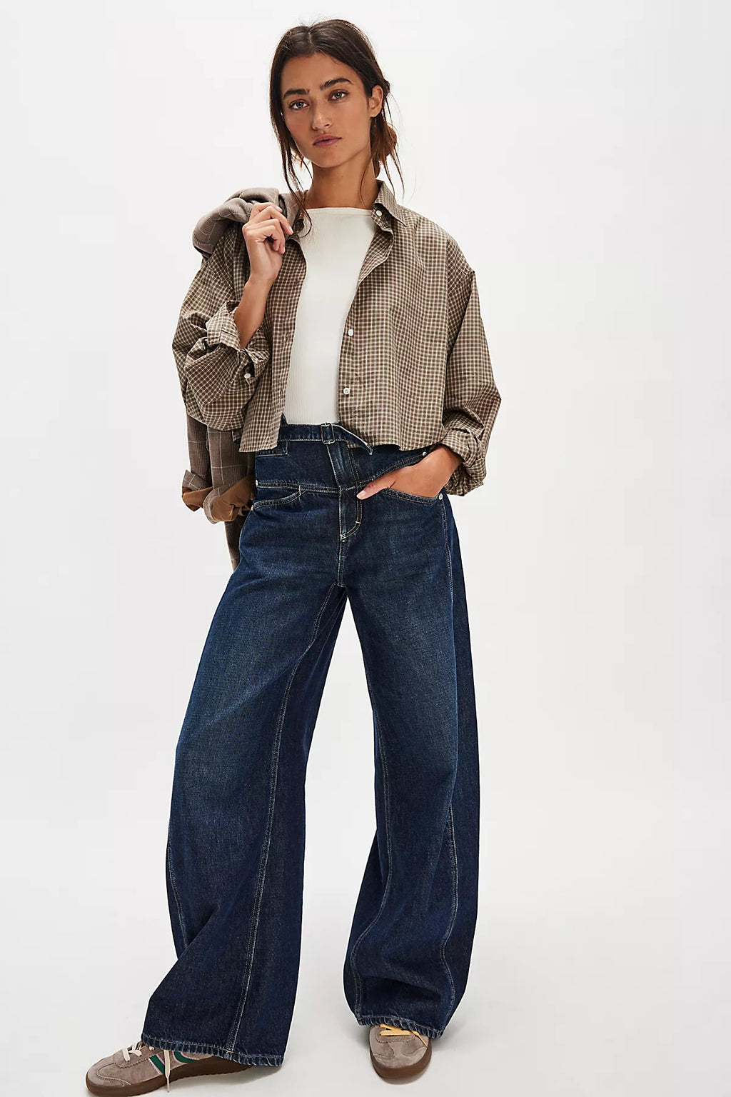 Citizens of Humanity Ana Cropped Shirt