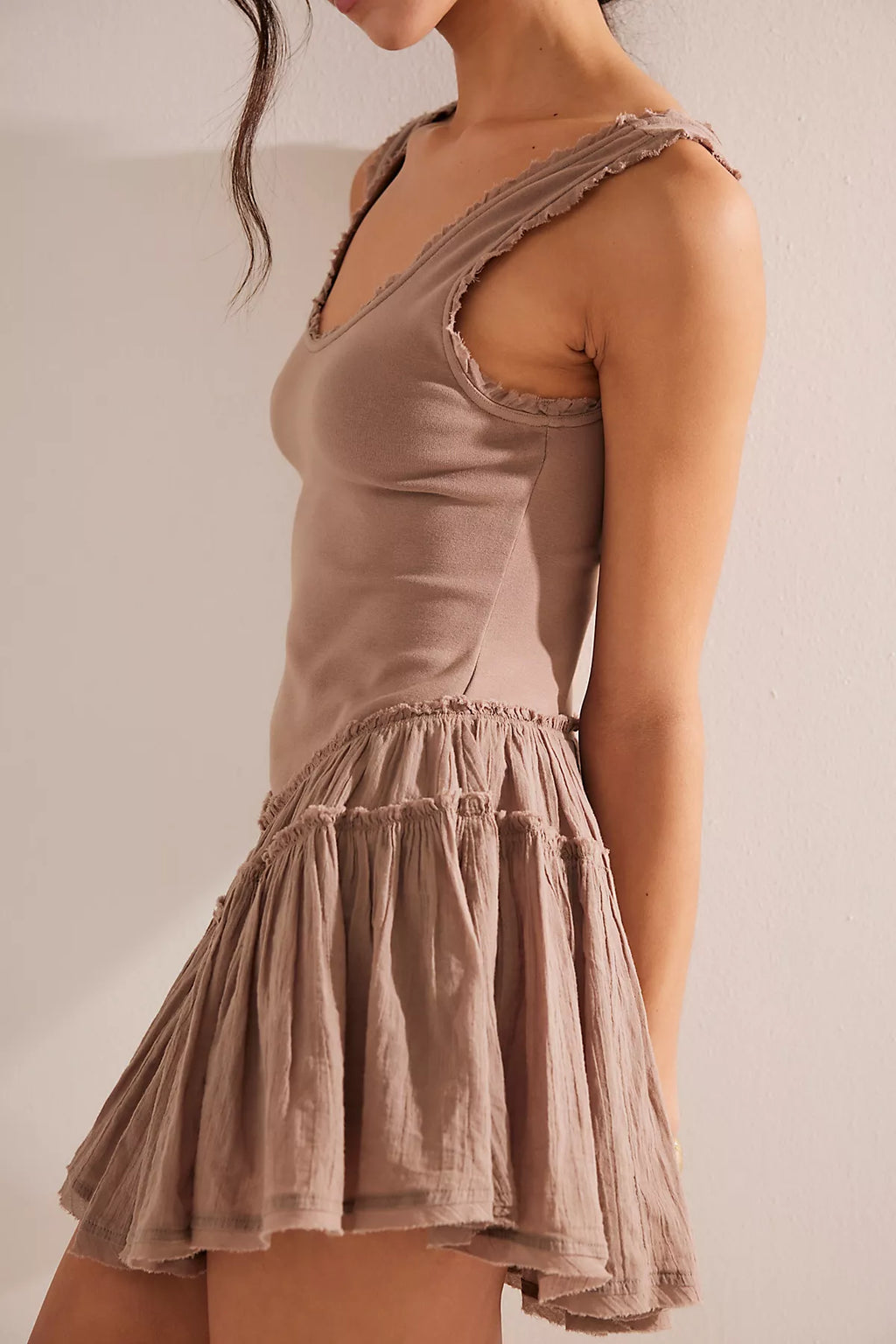 Izi Drop-Waist Mini Dress