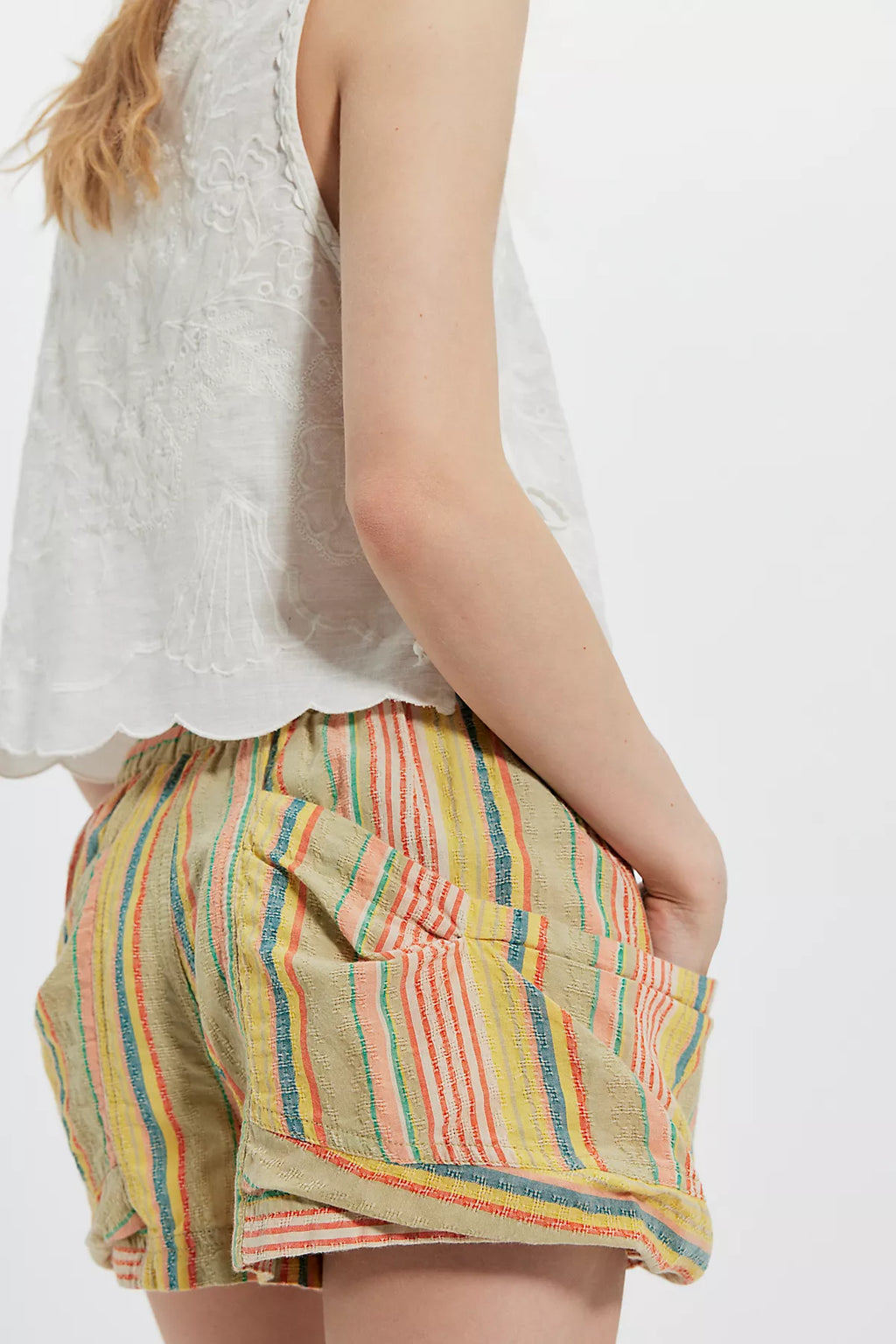 Good Fortune Stripe Shorts