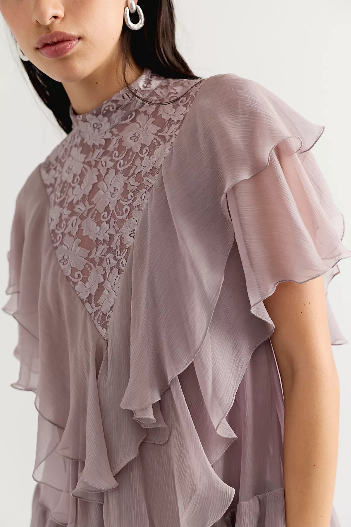 Nigel Preston Ana Lace Mini Dress