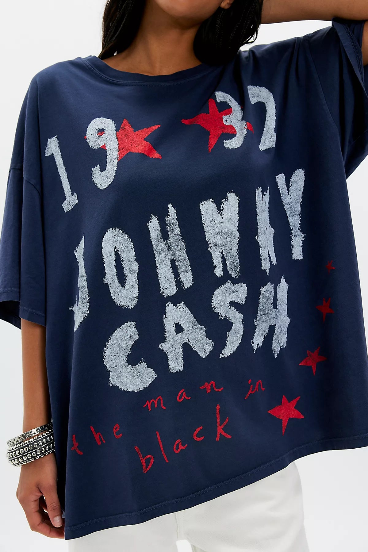 Johnny Cash Doodles Tee