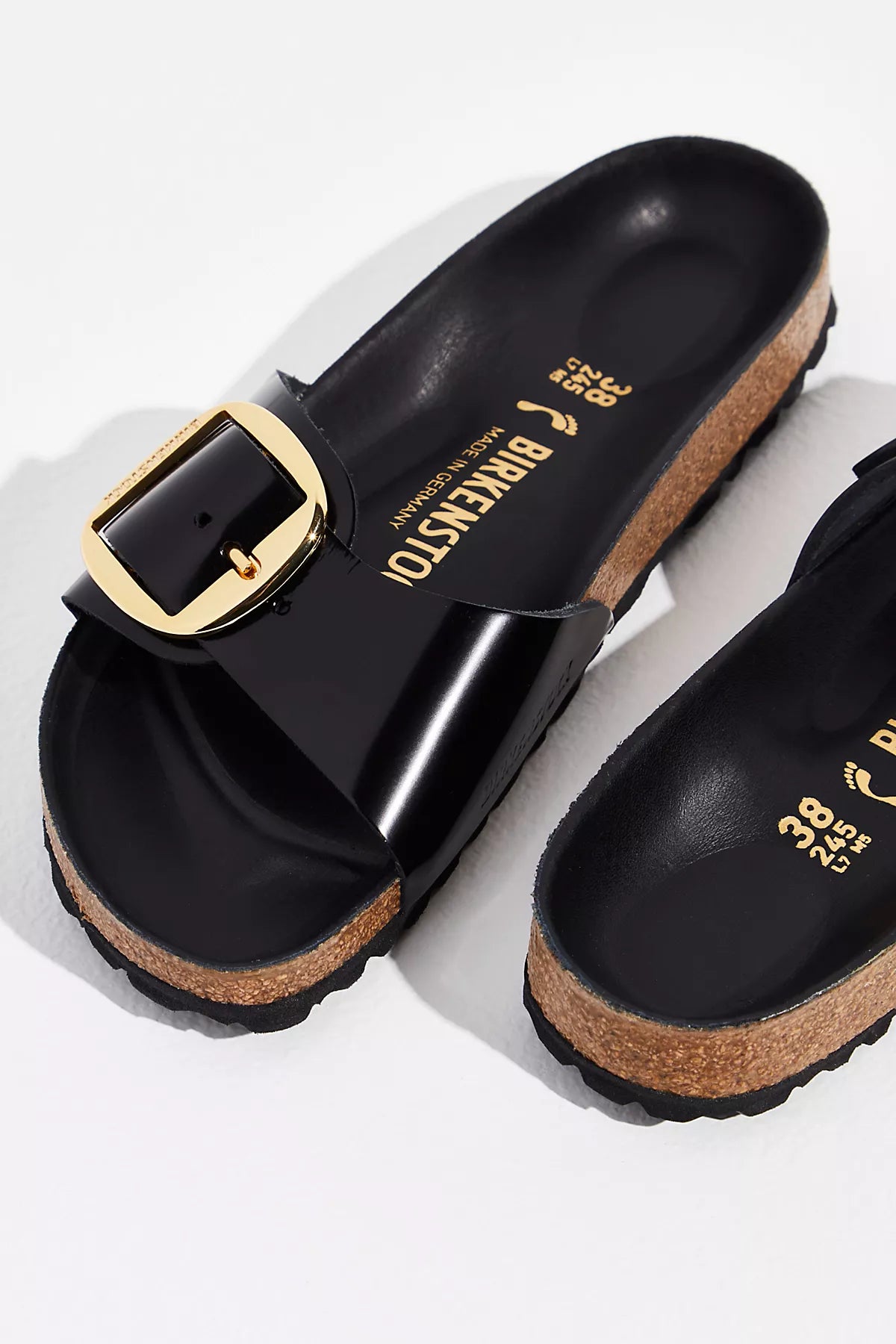 Birkenstock Madrid Big Buckle High Shine Sandals