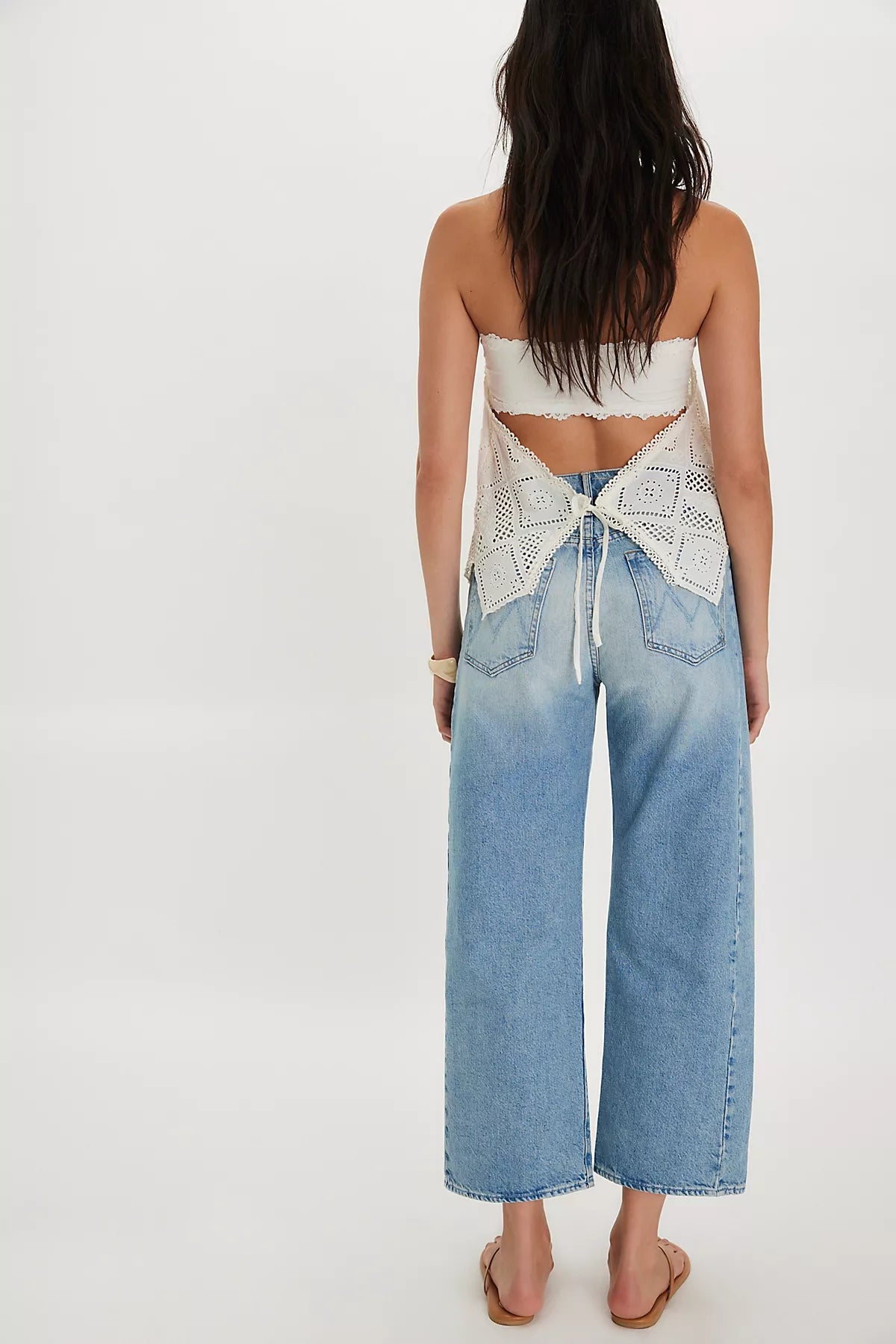 MOTHER The Half-Pipe Sneak Ankle Jeans