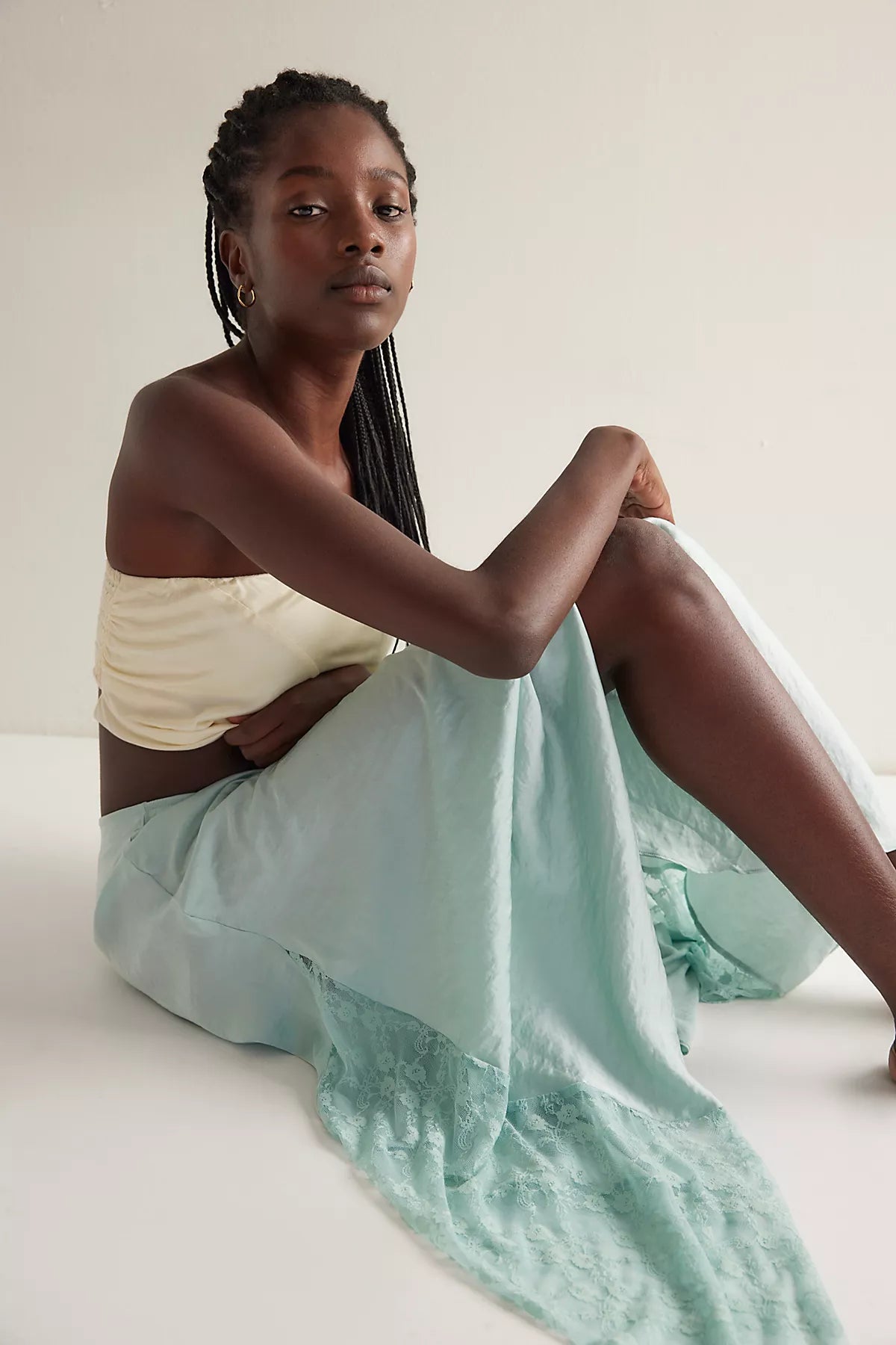 Make You Mine Maxi Slip Skirt