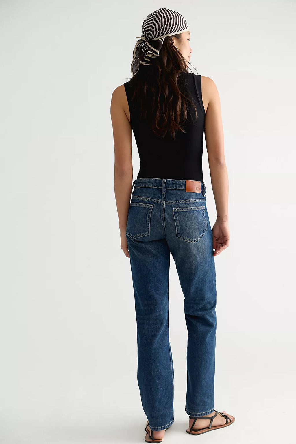 EB Denim Ariel Mid-Rise Wedgie Jeans