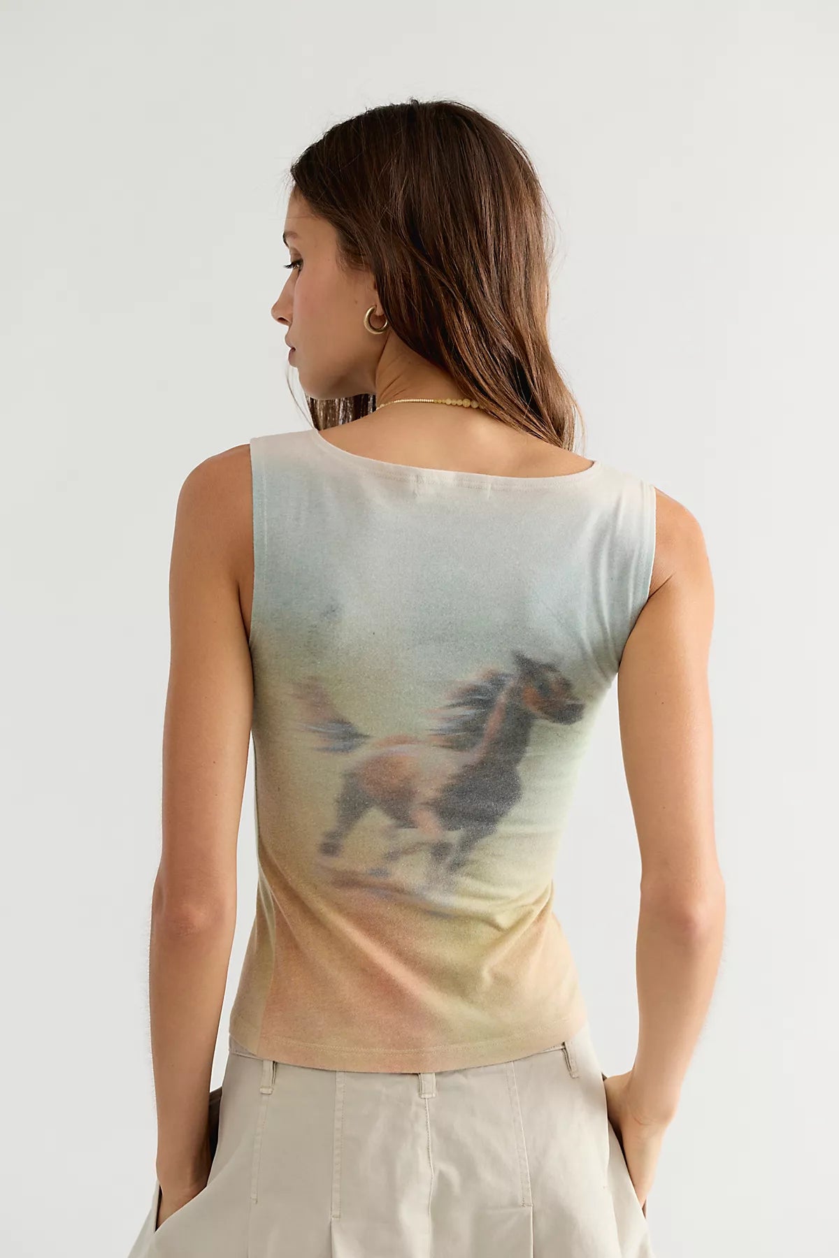 Daydreamer Photoreal Galloping Horse Tank