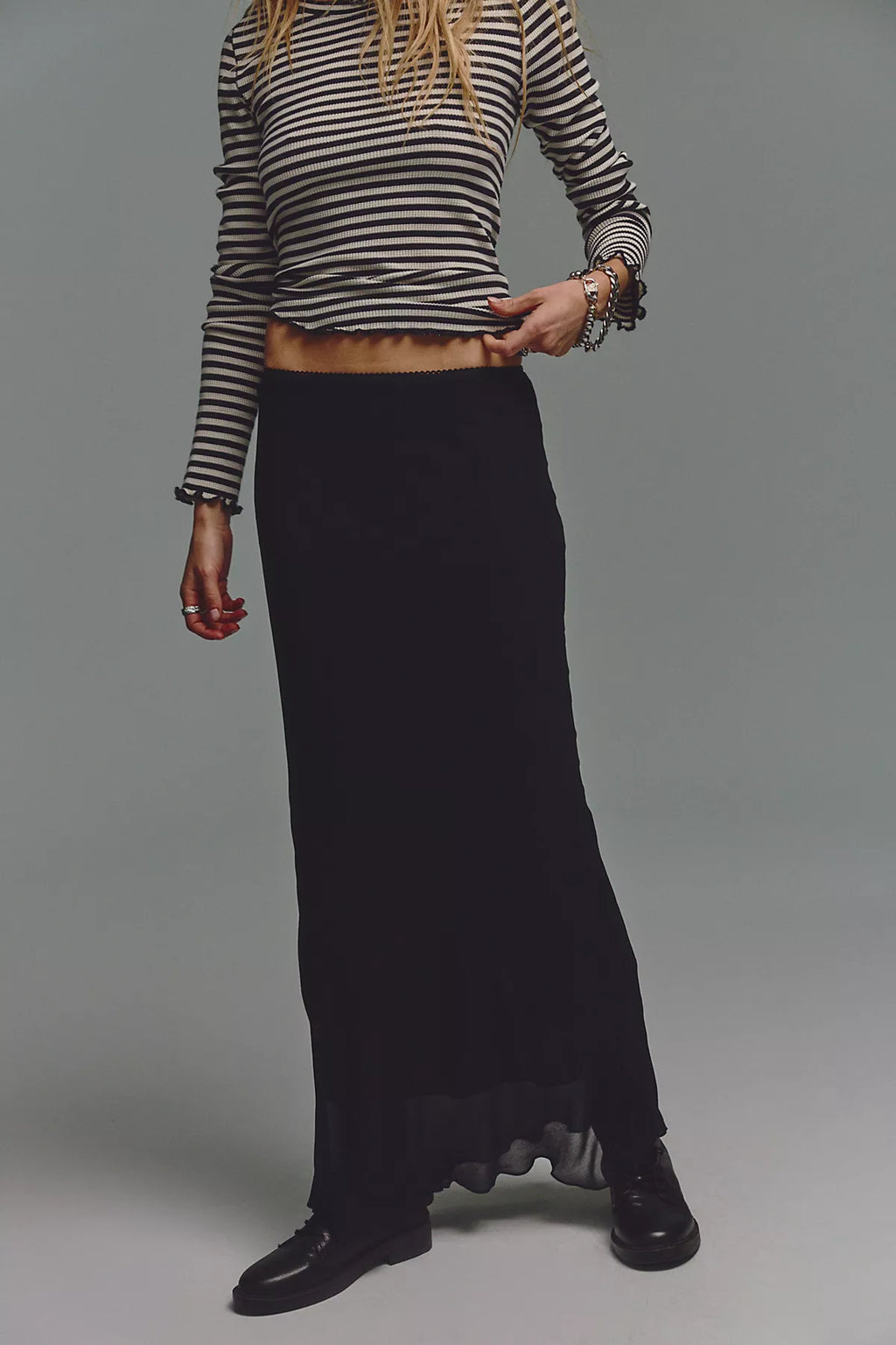 FP One Chloe Solid Maxi Skirt