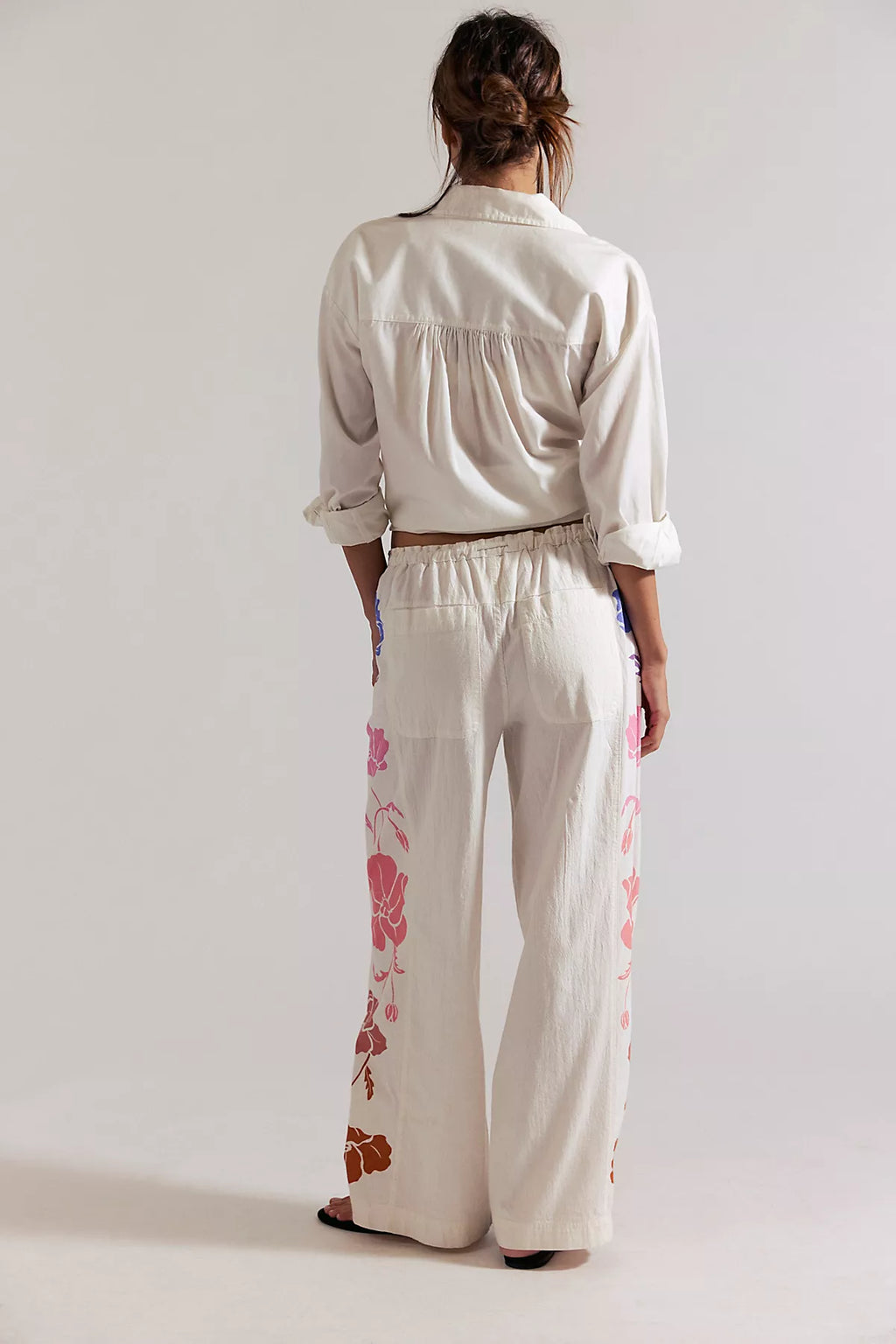 Hudson Canyon Side Printed Pull-On Pants