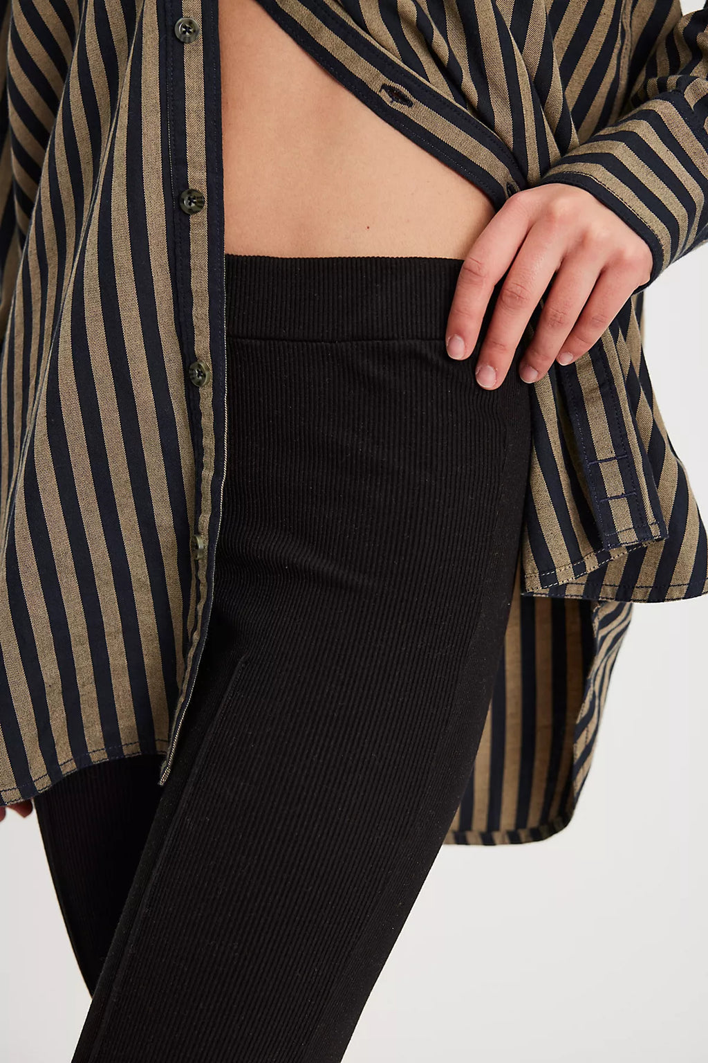 DONNI. The Rib Kick Flare Pants