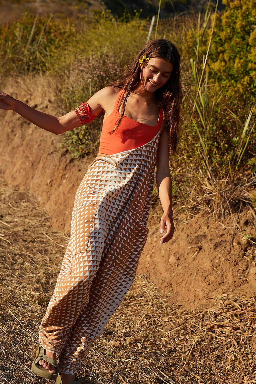 Hot Shot Printed Onesie