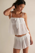 Only Hearts Daisy Chiffon Short Set