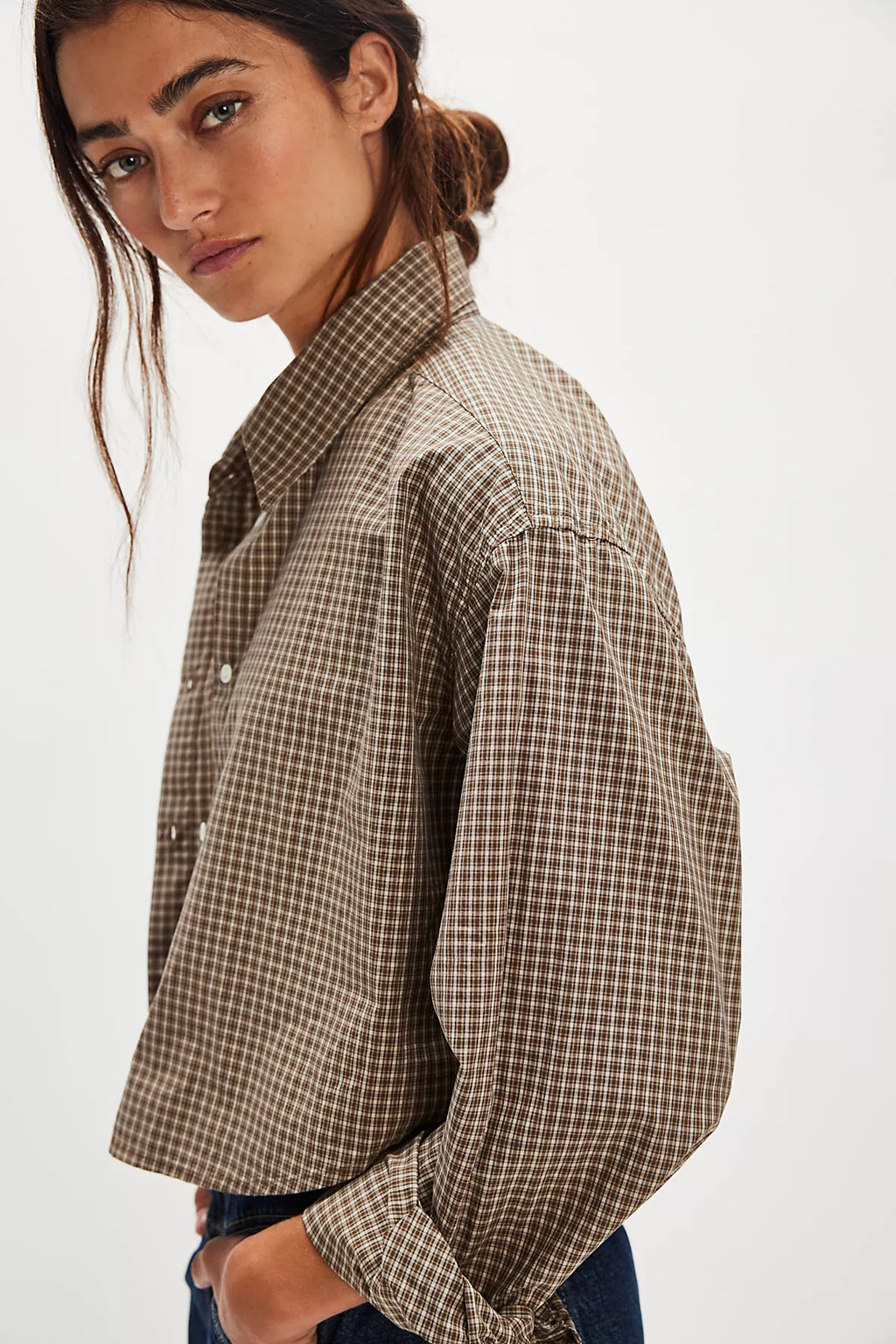 Citizens of Humanity Ana Cropped Shirt