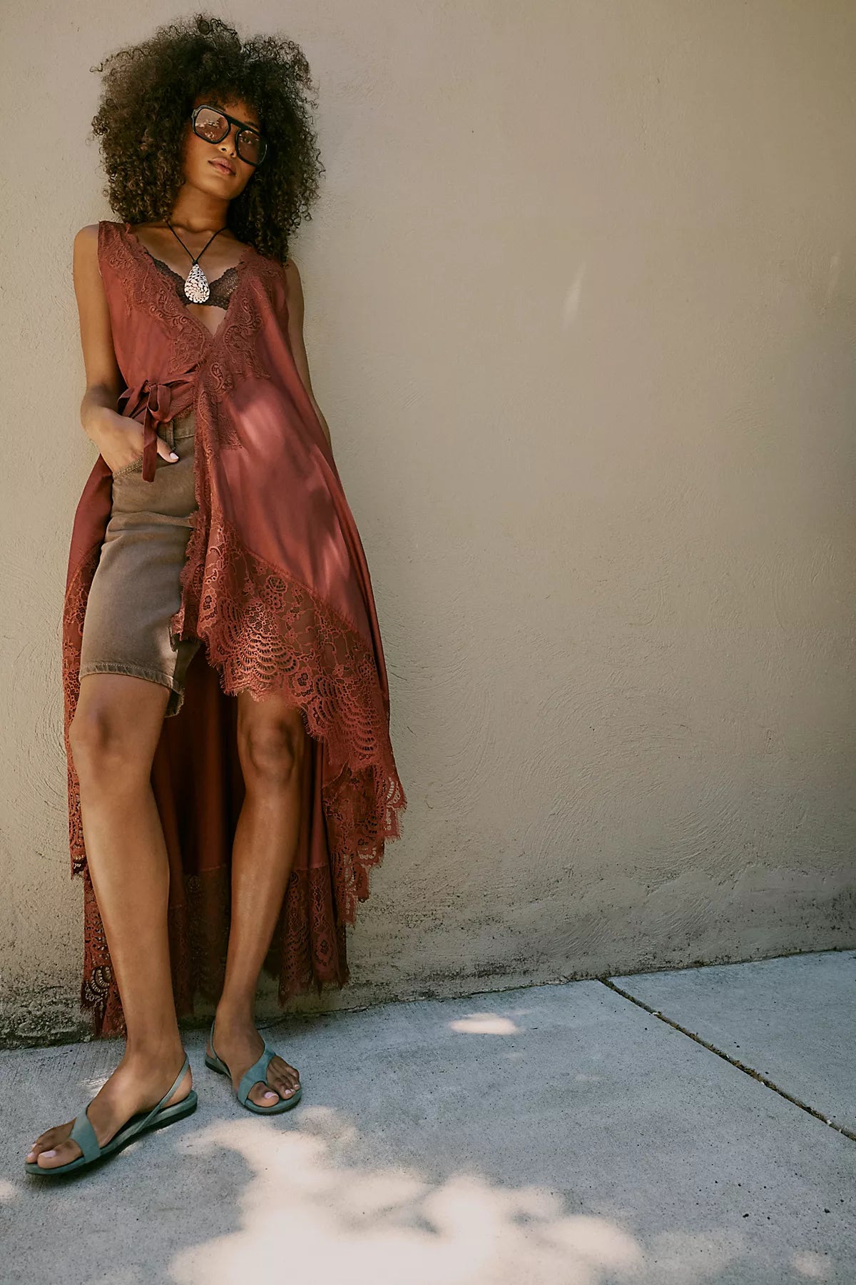 Nigel Preston Soho Wrap Midi Dress