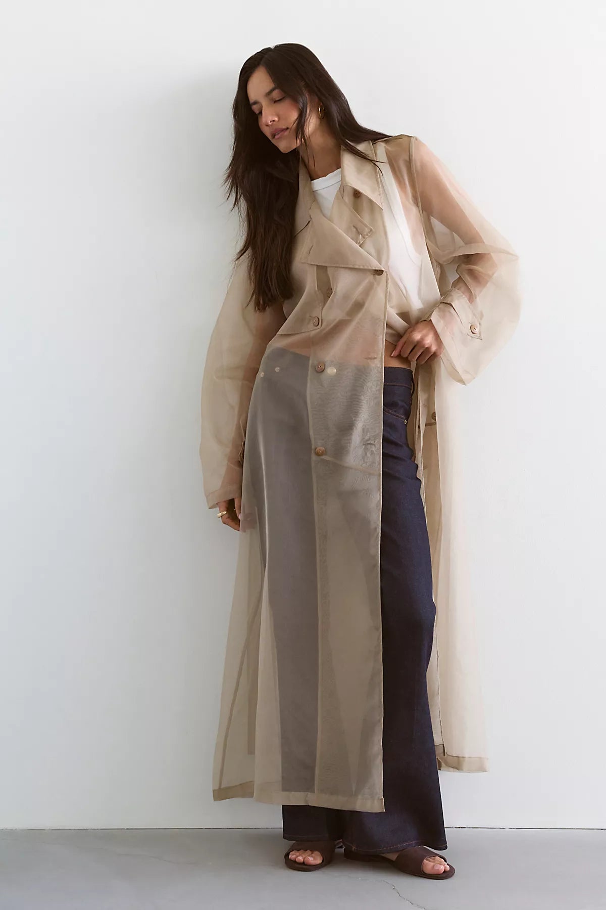 Nigel Preston Organza Trench