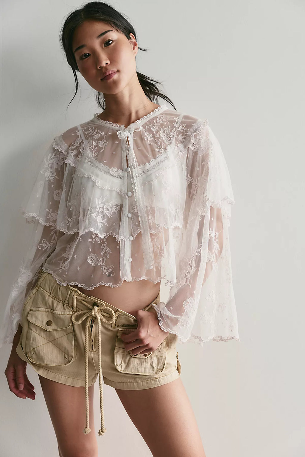 LoveShackFancy Tourelle Top