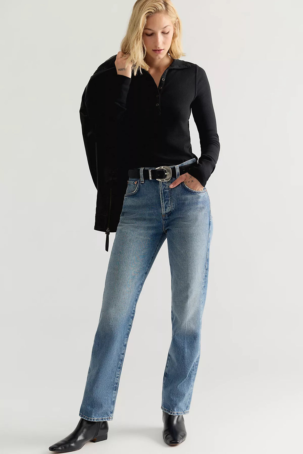 Citizens of Humanity 90s French High Rise Straight Jeans