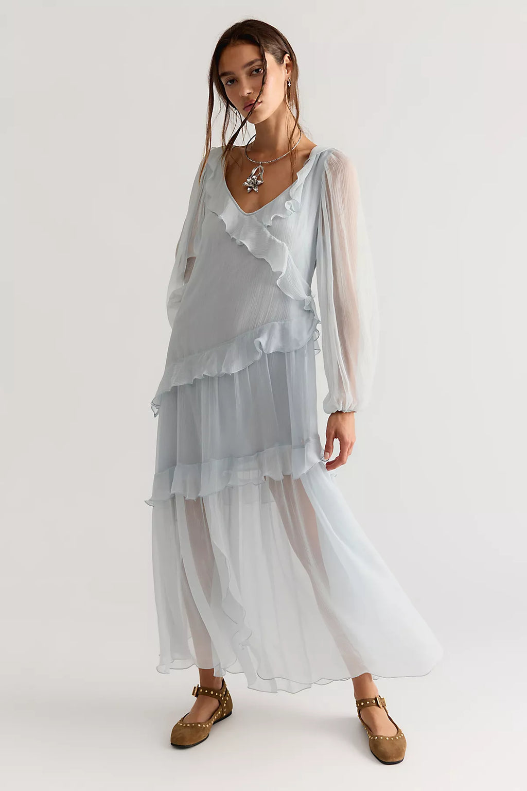 Nigel Preston Cloud High Maxi Dress
