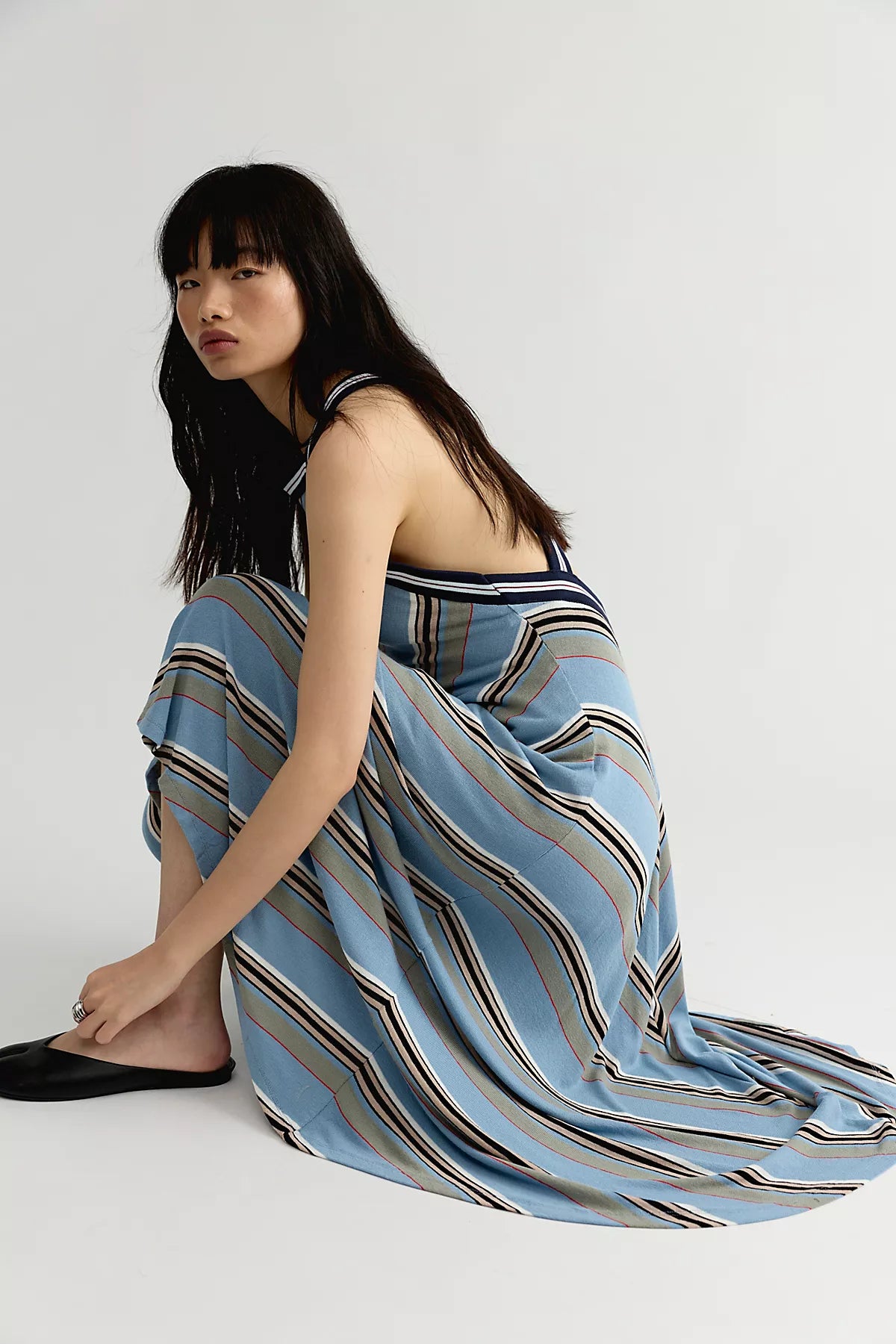 Hallway Haze Maxi Dress