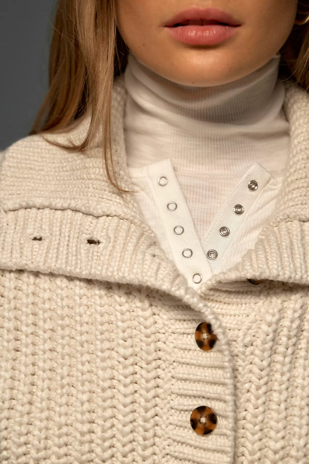 Keeping It Light Ribbed Henley