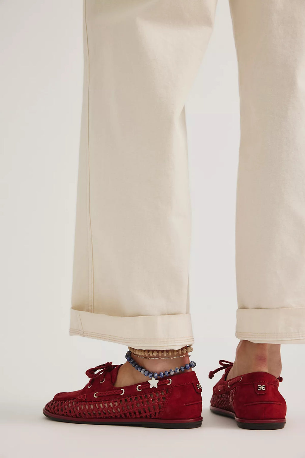 Bria Woven Boat Shoes