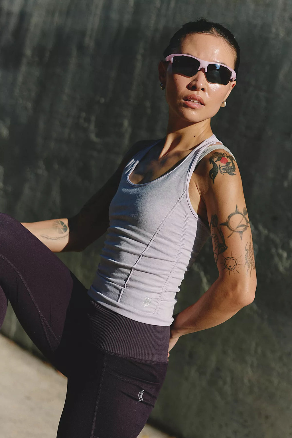 Good Karma Printed Scoop Tank
